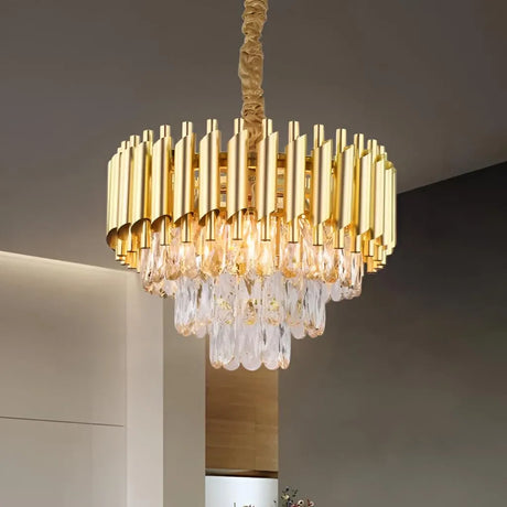 Candelabru Cristal Versailles Nobile 5Xe14, Diametru 40Cm - vivimall.ro