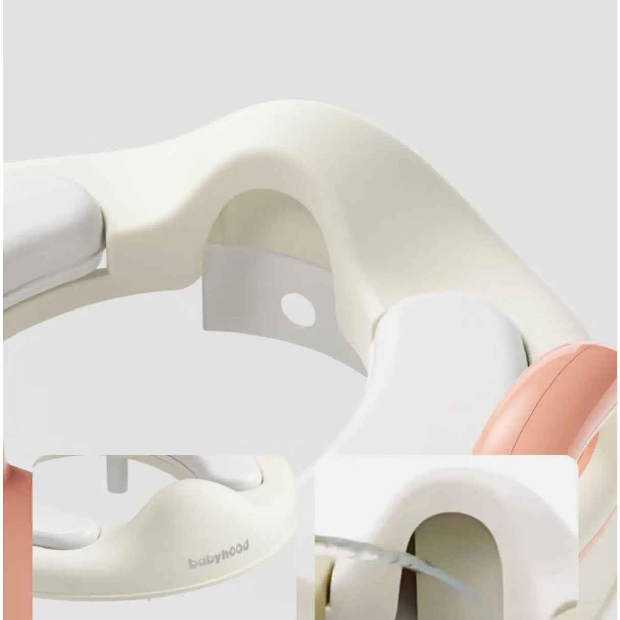 Capac Wc Cu Reductie, Pentru Copii, Cu Manere, Model Ursulet, Plastic Durabil - vivimall.ro