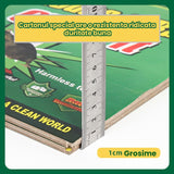 Capcana Autoadeziva pentru Soareci, Vivimall, Placa Autoadeziva pentru Rozatoare cu Efect Puternic de Imobilizare, Capcana cu Lipici, pentru Uz Casnic, 21 x 15 xm Verde/Galben