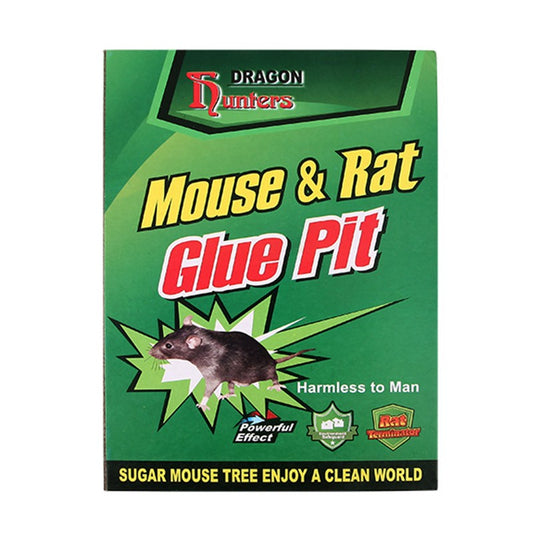 Capcana Autoadeziva pentru Soareci, Vivimall, Placa Autoadeziva pentru Rozatoare cu Efect Puternic de Imobilizare, Capcana cu Lipici, pentru Uz Casnic, 21 x 15 xm Verde/Galben - vivimall.ro