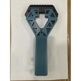 Racleta Auto pentru Zapada cu un Capat, Vivimall, Universala, Deszapezire Masina, cu Maner, Ergonomic, Detasabila, pentru Geamuri si Caroserie, Usor de Utilizat, 23.5x4.3 cm, Albastru - vivimall.ro