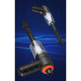 Aspirator Portabil Fara Fir, Tip Pistol 2 In 1, Suflare Si Aspirare, Incarcare Usb, Pentru Casa Si Masina, Autonomie 30 Min - vivimall.ro