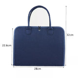 Carte Senzoriala Educativa Montessori, Vivimall, Dezvoltare Abilitati Motorii, 2 Pagini, 28x22x3 cm, Albastru