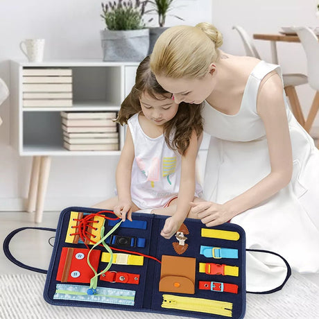 Activitati Montessori carte senzoriala | MiniLearn - vivimall.ro