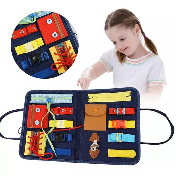 Activitati Montessori carte senzoriala | MiniLearn - vivimall.ro