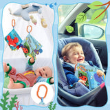 Carte Senzoriala, Pentru Bebelusi, Cu Animalute, 3D, Cu Sunete Si Fosnete, 0-3 Ani - vivimall.ro