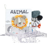 Carte Senzoriala, Pentru Bebelusi, Cu Animalute, 3D, Cu Sunete Si Fosnete, 0-3 Ani - vivimall.ro