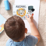 Carte Senzoriala, Pentru Bebelusi, Cu Animalute, 3D, Cu Sunete Si Fosnete, 0-3 Ani - vivimall.ro