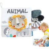 Carte Senzoriala, Pentru Bebelusi, Cu Animalute, 3D, Cu Sunete Si Fosnete, 0-3 Ani - vivimall.ro