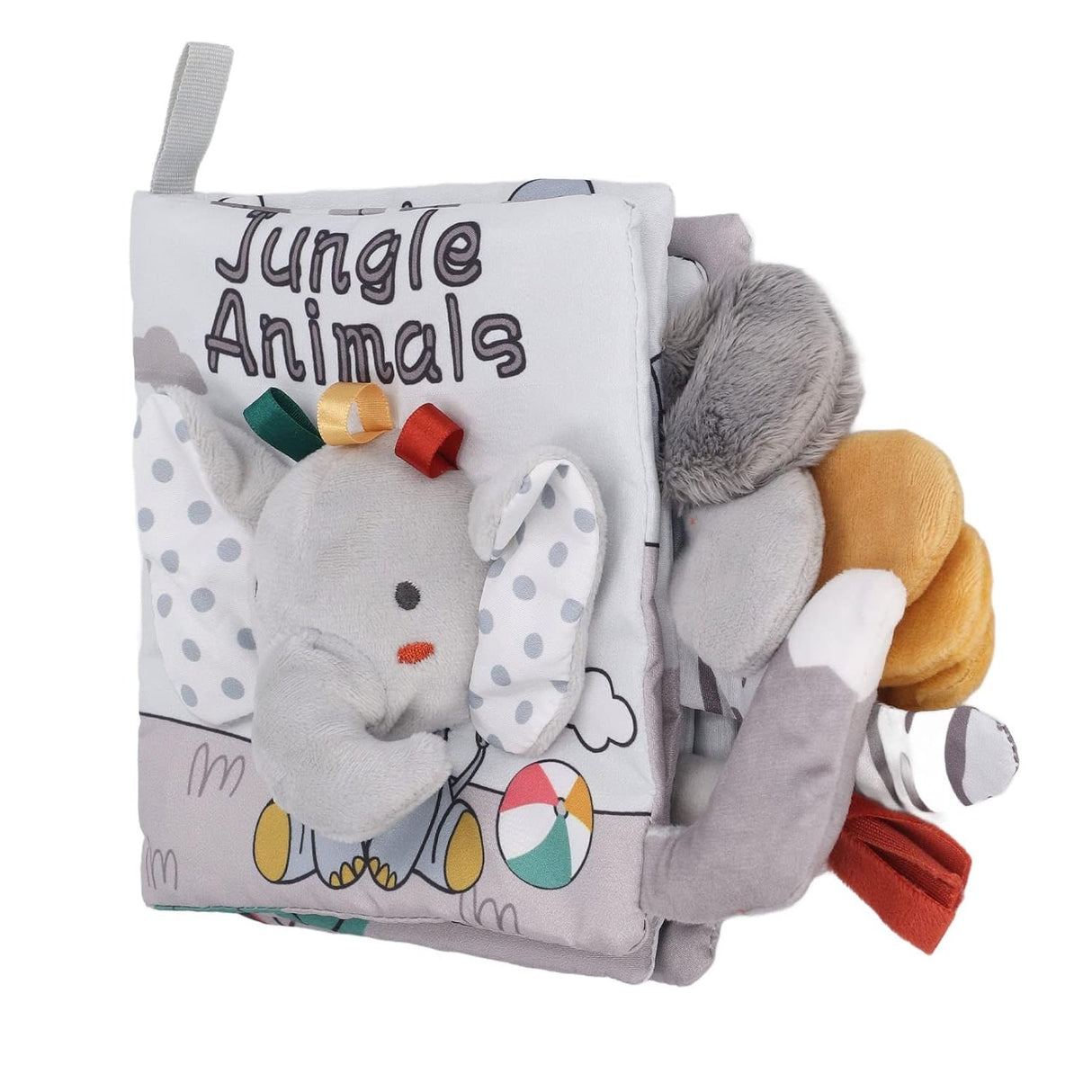 Carte Senzoriala, Pentru Bebelusi, Cu Animalute, 3D, Cu Sunete Si Fosnete, 0-3 Ani - vivimall.ro