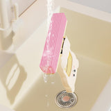 Mini Mop, Flippy, de Mana, Pliabil, Model Ursulet, din Plastic, 9 x 15 x 15 cm, Roz