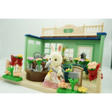 Casa De Papusi, Magazin Cu Flori, Cu Mobilier Si Figurine