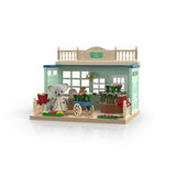 Casa De Papusi, Magazin Cu Flori, Cu Mobilier Si Figurine