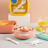 Caserola Pentru Copii Lunch Box, 750 Ml, Doua Boluri, Lingura, Foarfeca Din Plastic, Rezistenta La Scurgeri - vivimall.ro