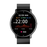 Ceas smartwatch si bratara fitness Flippy ZL02D, oxigen, ritm cardiac, pedometru, notificari, IP67, Compatibil cu Android/iOS, vibratii, multi sport, Negru - vivimall.ro
