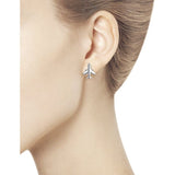 Cercei Argint 925 Avion - vivimall.ro