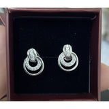 Cercei Argint 925 Cerc in Cerc - vivimall.ro