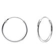 Cercei Argint 925, Jolie Silver, pentru Dama, Model Creole, 0.12 cm, 0.68 g, Argintiu - vivimall.ro