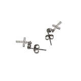 Cercei Argint 925 Cruce Cu Pietre - vivimall.ro