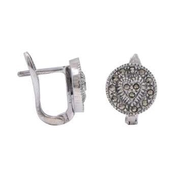 Cercei Argint 925 Cu Marcasite