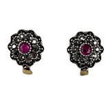 Cercei Argint 925 Cu Zirconiu Si Marcasite