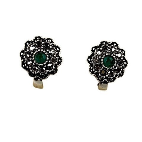Cercei Argint 925 Cu Zirconiu Si Marcasite