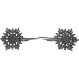 Cercei Argint 925 Fulg De Nea Tortita Mare