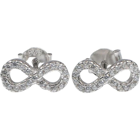 Cercei Argint 925 Infinit Mic cu Pietre - vivimall.ro