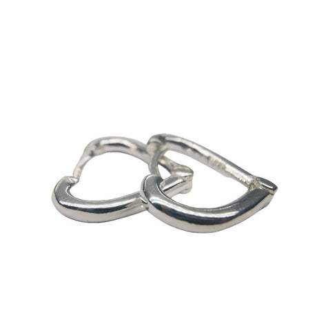 Cercei Argint 925 Inima Contur - vivimall.ro