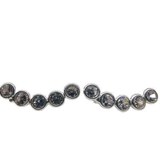 Cercei Argint 925 Model pe Lob Mediu