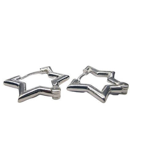 Cercei Argint 925 Stea Contur - vivimall.ro