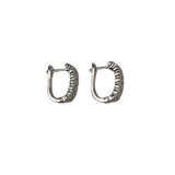 Cercei Argint 925 Tortita cu Pietre Duble - vivimall.ro