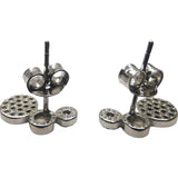 Cercei Argint 925 Trio Cu Pietre