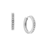 Cercei din Argint 925, Cerc cu Zirconii, Jolie Silver