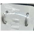 Cercei Din Argint 925, Cerc Cu Zirconii, Jolie Silver - vivimall.ro