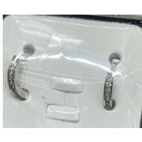 Cercei Din Argint 925, Cerc Cu Zirconii, Jolie Silver - vivimall.ro