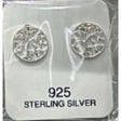 Cercei Din Argint 925, Copacel In Cerc, Jolie Silver - vivimall.ro