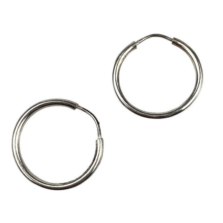 Cercei Din Argint 925 Creole 18 Mm - vivimall.ro