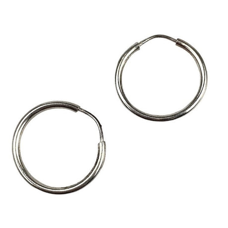 Cercei Din Argint 925 Creole 18 Mm - vivimall.ro