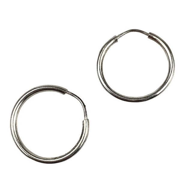Cercei Din Argint 925 Creole 18 Mm - vivimall.ro