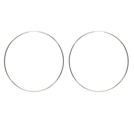 Cercei din Argint 925 Creole 40 mm - vivimall.ro