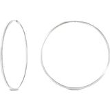 Cercei din Argint 925 Creole 60 mm - vivimall.ro