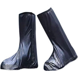 Protectie Incaltaminte pentru Ploaie si Noroi, Flippy, Impermeabila, Talpa Antiderapanta, cu Fermoar si Capsa, Inaltime 40 cm, Marime XXXL 44-45, Negru - vivimall.ro