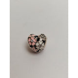 Charm Din Argint 925 Inima Cu Flori, Jolie Silver, 2.7G