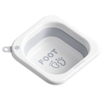 Lavoar Pliabil, Pentru Copii 1-8 Ani, 28.5X28.5X10 Cm, Din Pe+Pp, 3.5L, Model Picioare, Gri - vivimall.ro