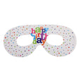 Set 6 Masti Tematice, Vivimall, Colectia Happy Birthday, 16 x 6.5 cm, din Carton, Multicolor - vivimall.ro