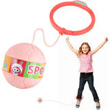 Minge Pentru Sarit, Tip Coarda Hula Hoop, Cerc 12 Cm, Coarda 52 Cm, Minge 12 X 11 Cm, Functie Iluminat, 4-6 Ani, Plastic - vivimall.ro
