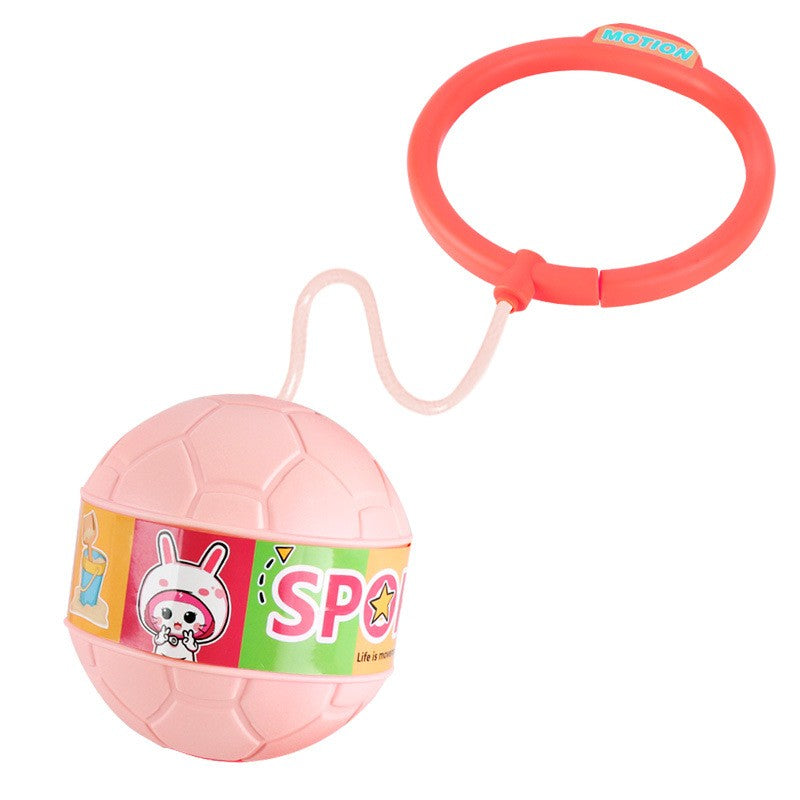 Minge Pentru Sarit, Tip Coarda Hula Hoop, Cerc 12 Cm, Coarda 52 Cm, Minge 12 X 11 Cm, Functie Iluminat, 4-6 Ani, Plastic - vivimall.ro