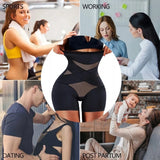 Lenjerie Modelatoare Pentru Abdomen, Cu Talie Inalta Si Corset, Push-Up, Marimea M - vivimall.ro
