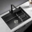 Chiuveta Bucatarie Inox Grafit - vivimall.ro